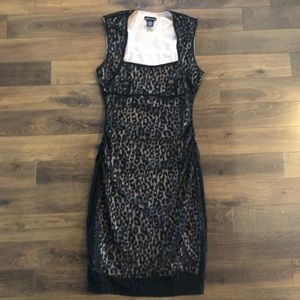 Moda International Leopard Print Dress